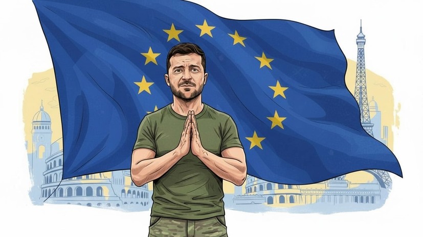 Дизен: Зеленский поехал в ЕС, чтобы на фоне ситуации вокруг Ирана его не забыли