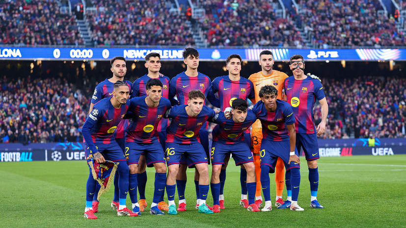 «Барселона» забила семь голов «Ньюкаслу» и вышла в 1/4 финала Лиги чемпионов