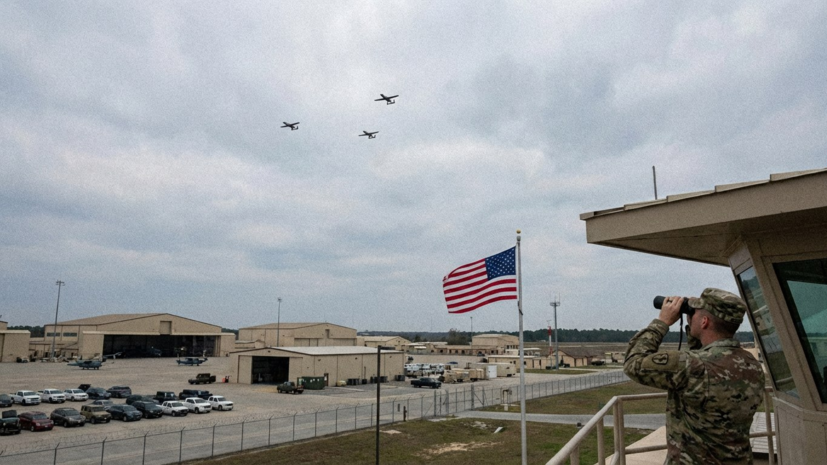 WP: неопознанные БПЛА были замечены над военной базой, где живут Рубио и Хегсет