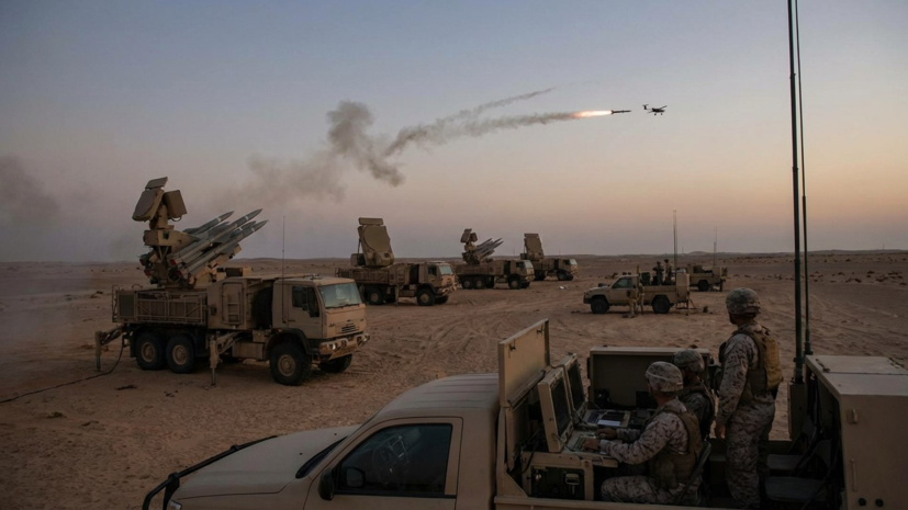 Силы ПВО Кувейта отражают атаки ракет и беспилотников