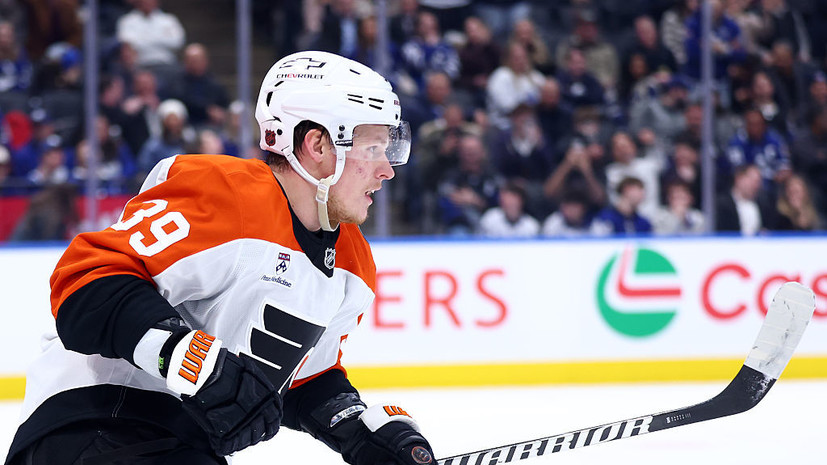 В матче НХЛ Мичков ударил Минтюкова крагой по лицу, но отказался драться без перчаток