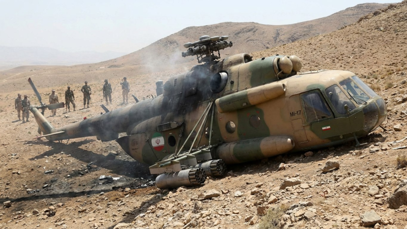 Армия Израиля сообщила об уничтожении иранского вертолёта Ми-17