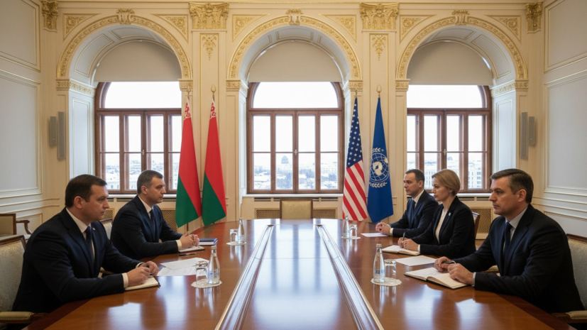 Белорусско-американские переговоры в Минске продлились более трёх часов