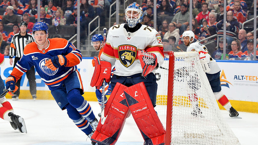 Шатаут Бобровского помог «Флориде» обыграть «Эдмонтон» в НХЛ