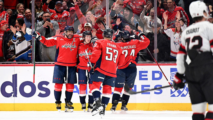 «Вашингтон» победил «Нью-Джерси», Овечкин очков не набрал