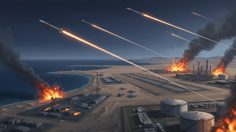 КСИР: иранские военные нанесли удары по базам в ОАЭ и в Кувейте