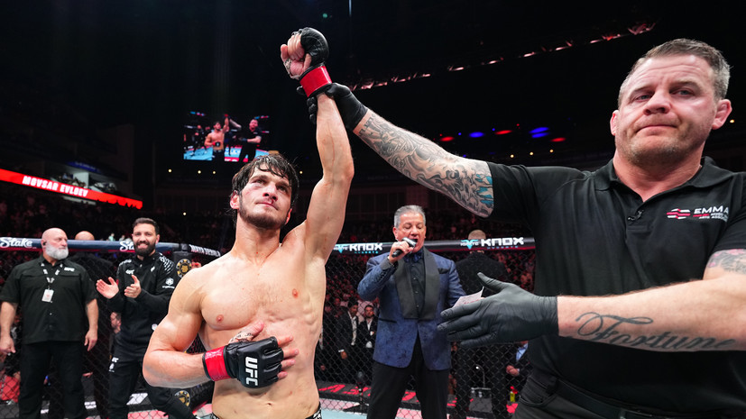 Евлоев одержал победу над Мёрфи и может подраться за титул в полулёгком весе UFC