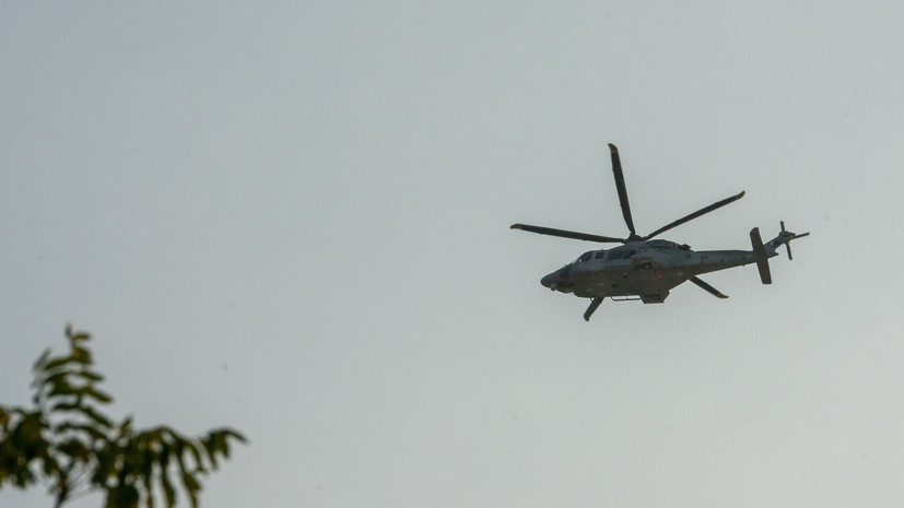 Вертолёт потерпел крушение над морем в Катаре