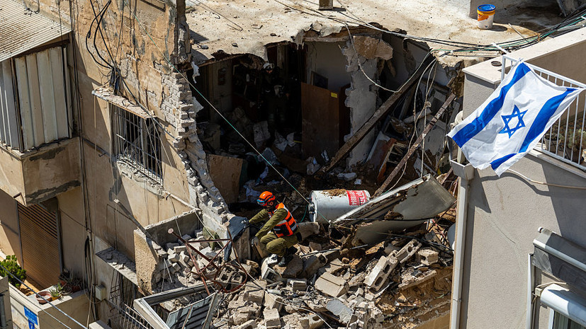 При обстреле Тель-Авива и окрестностей пострадали 15 человек