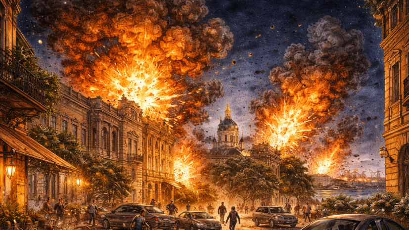 В Одессе прогремели взрывы