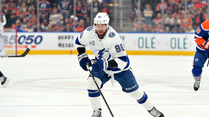 Ассист Кучерова не спас «Тампу» от поражения в матче НХЛ с «Калгари»