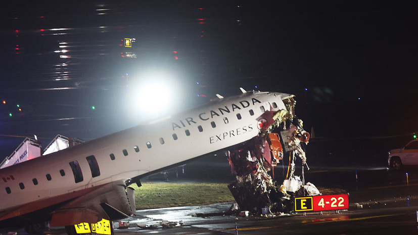 Канада направит дипломатов в Нью-Йорк для помощи пассажирам Air Canada Express