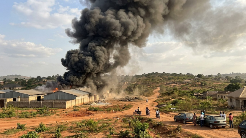 Arise News: взрыв прогремел на западе Нигерии