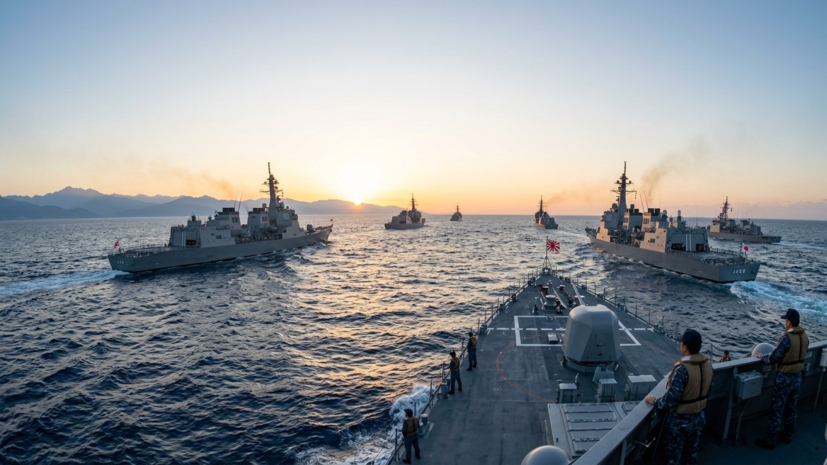 Kyodo: в Японии сформировали эскадру ВМС для действий в районе Тайваня