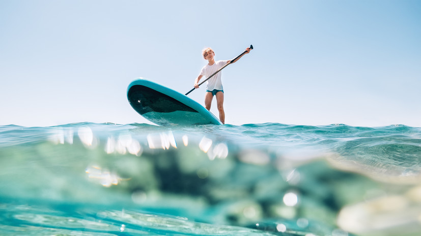 В Нижнем Новгороде сапбордистов приняли за дрейфующих рыбаков