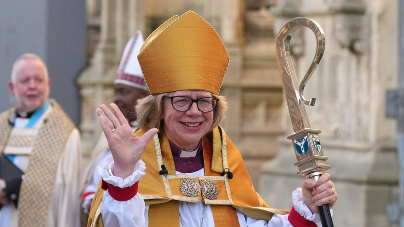Cан архиепископа Кентерберийского впервые в истории приняла женщина