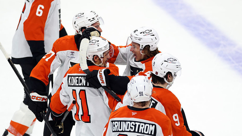 «Филадельфия» одержала победу над «Чикаго» в матче НХЛ, у Мичкова — ассист