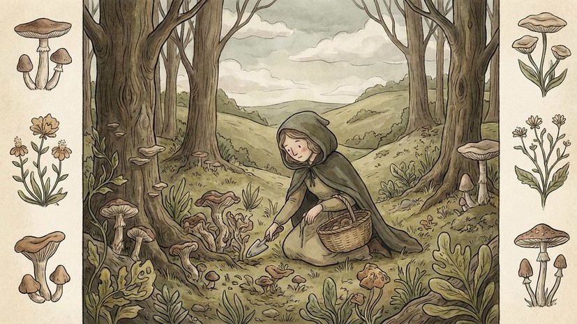 Россиян предупредили о наказании за сбор редких грибов и растений