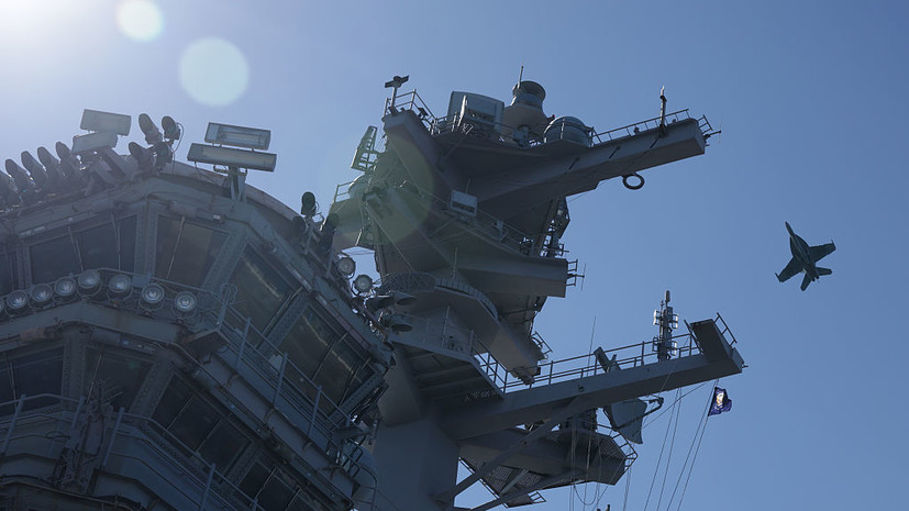 CNN: США могут отправить на Ближний Восток авианосец USS George H.W. Bush