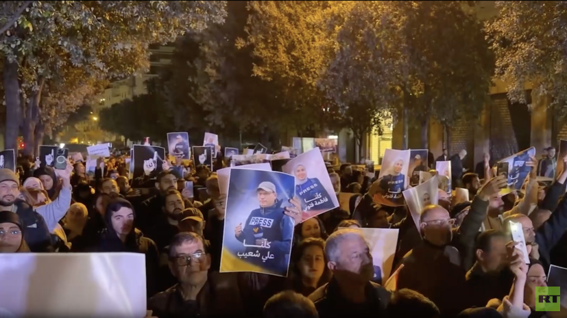 Суини: дрон Израиля запугивает собравшихся почтить память ливанских журналистов