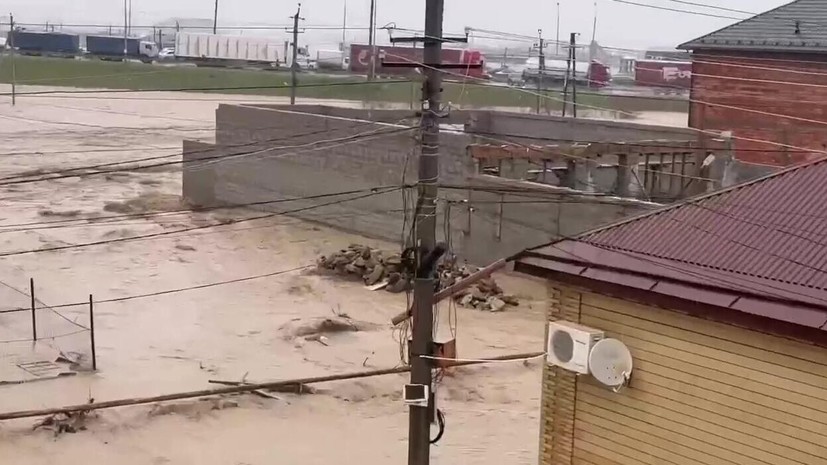 Меликов сообщил о выпадении рекордного количества осадков в Дагестане