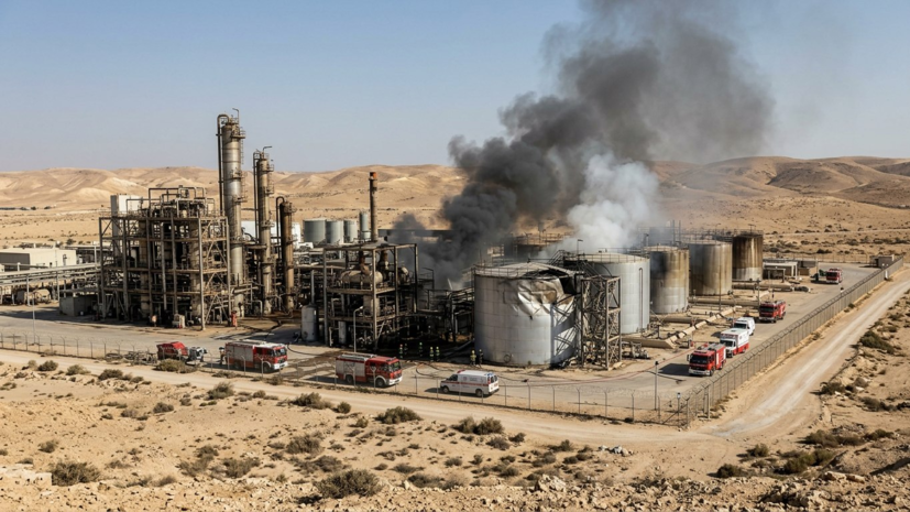 Иран ударил по химическому заводу на юге Израиля