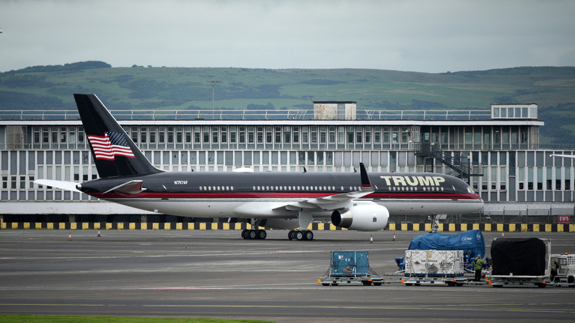 CBS 12: БПЛА вблизи самолёта Трампа привёл к остановке полётов во Флориде