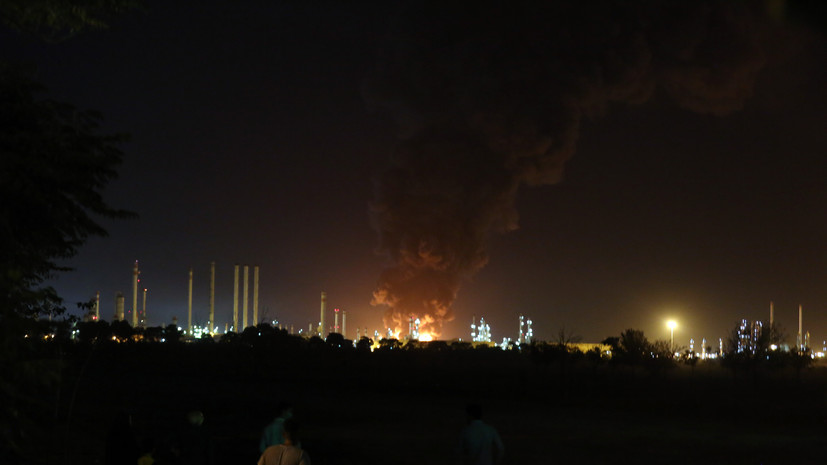 IRIB: в иранском Тебризе атаковано нефтехимическое предприятие