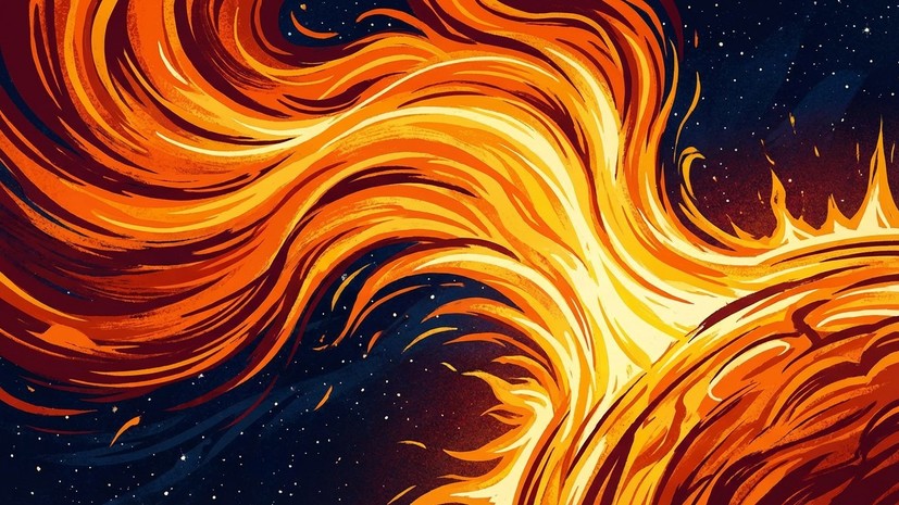 ИКИ РАН: на Солнце произошла очень сильная вспышка