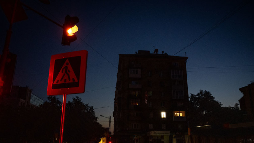 Энергодар в Запорожской области вновь обесточен из-за обстрела ВСУ
