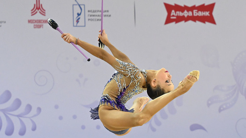 15-летняя Ильтерякова выиграла серебро в упражнениях с обручем на Кубке мира в Софии