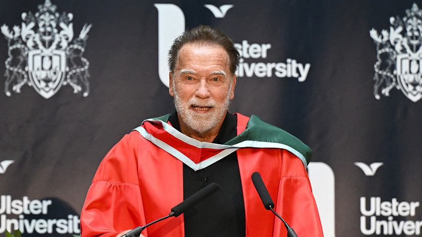 Шварценеггер получил почётную степень университета в Северной Ирландии
