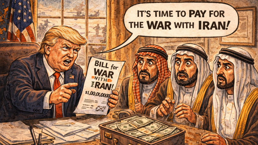 Левитт: Трамп может призвать арабские страны оплатить расходы на войну с Ираном