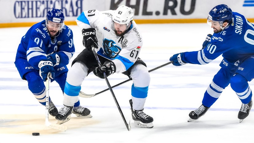 Минское «Динамо» — первый участник 1/4 финала Кубка Гагарина