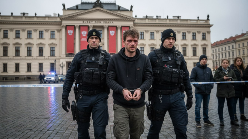 Задержан подозреваемый в нападении на «Русский дом» в Праге