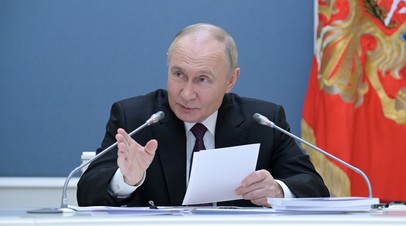 Путин принимает участие в заседании Совета по культуре