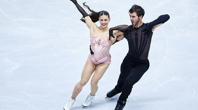 Фурнье-Бодри&nbsp; и Сизерон выиграли ритм-танец на чемпионате мира