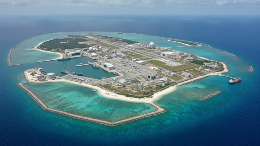 WSJ: Китай начал строительство крупнейшей военной базы в Южно-Китайском море