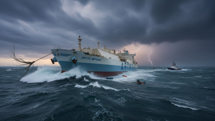 «Арктик Метагаз» сорвался с буксира