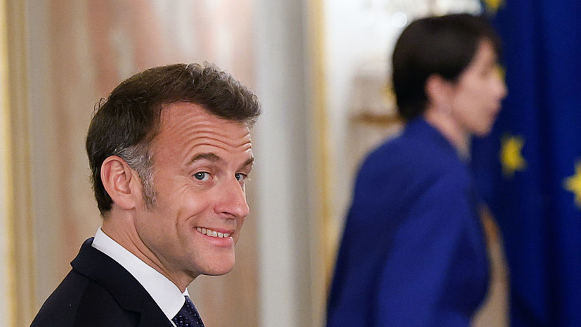 Макрон назвал нереалистичной операцию по разблокировке Ормузского пролива