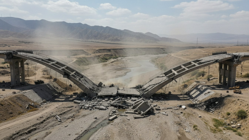 Tasnim: в иранском Кередже при ударах США и Израиля разрушен мост