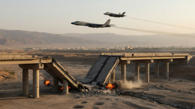 Fars: по мосту в Кередже нанесён удар во время работы спасательных служб