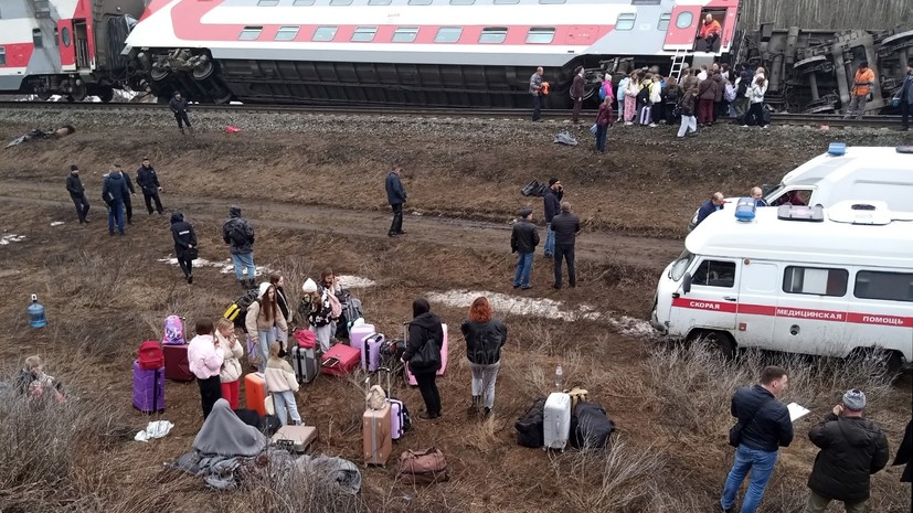 В сошедшем с рельсов поезде под Ульяновском ехал детский коллектив «Веснушки»