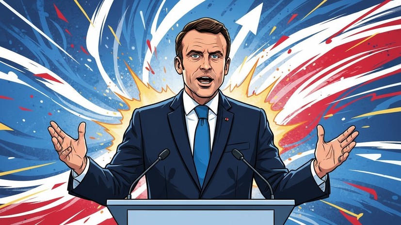 Bloomberg: Макрон призывает союзников объединиться против США