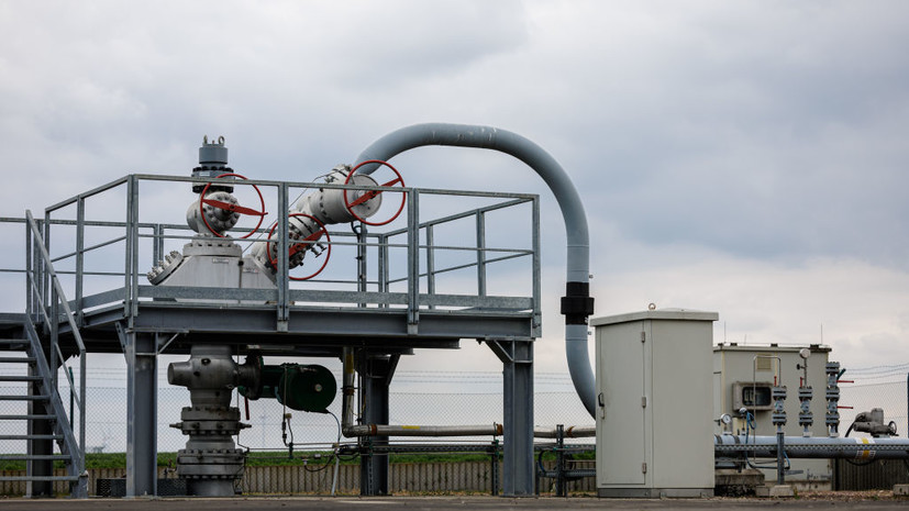 «Газпром»: отбор газа из ПХГ в Европе может затянуться из-за похолодания