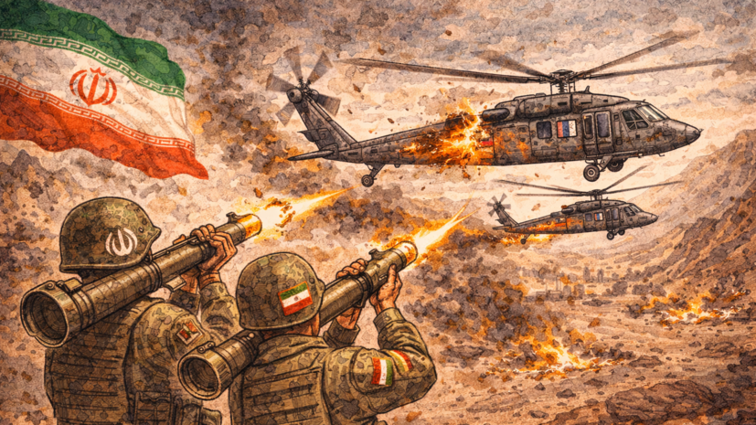 NBC: иранские военные обстреляли задействованные в поиске F-15 вертолёты США