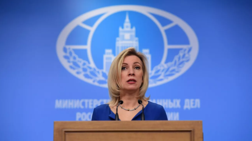 Захарова охарактеризовала западную демократию карикатурой «Руки загребущие»