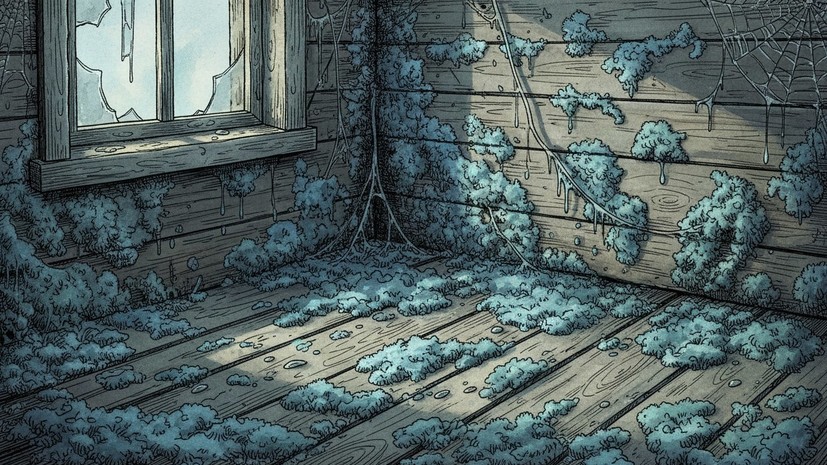 Россиянам рассказали, как спасти деревянные конструкции дома от плесени