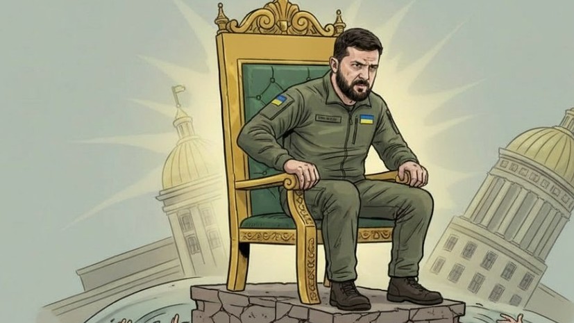 Захарова назвала невозможным уход Зеленского из власти по собственной воле