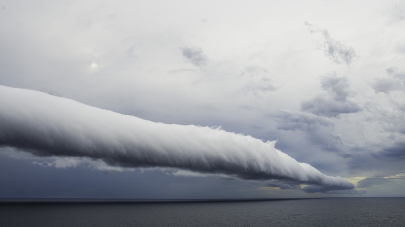 Star: над Чёрным морем в Турции заметили редкое рулонное облако